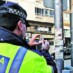 Carteles en la farolas, solo en Semana Santa